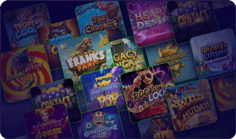 Live Casino and Table Games Selection